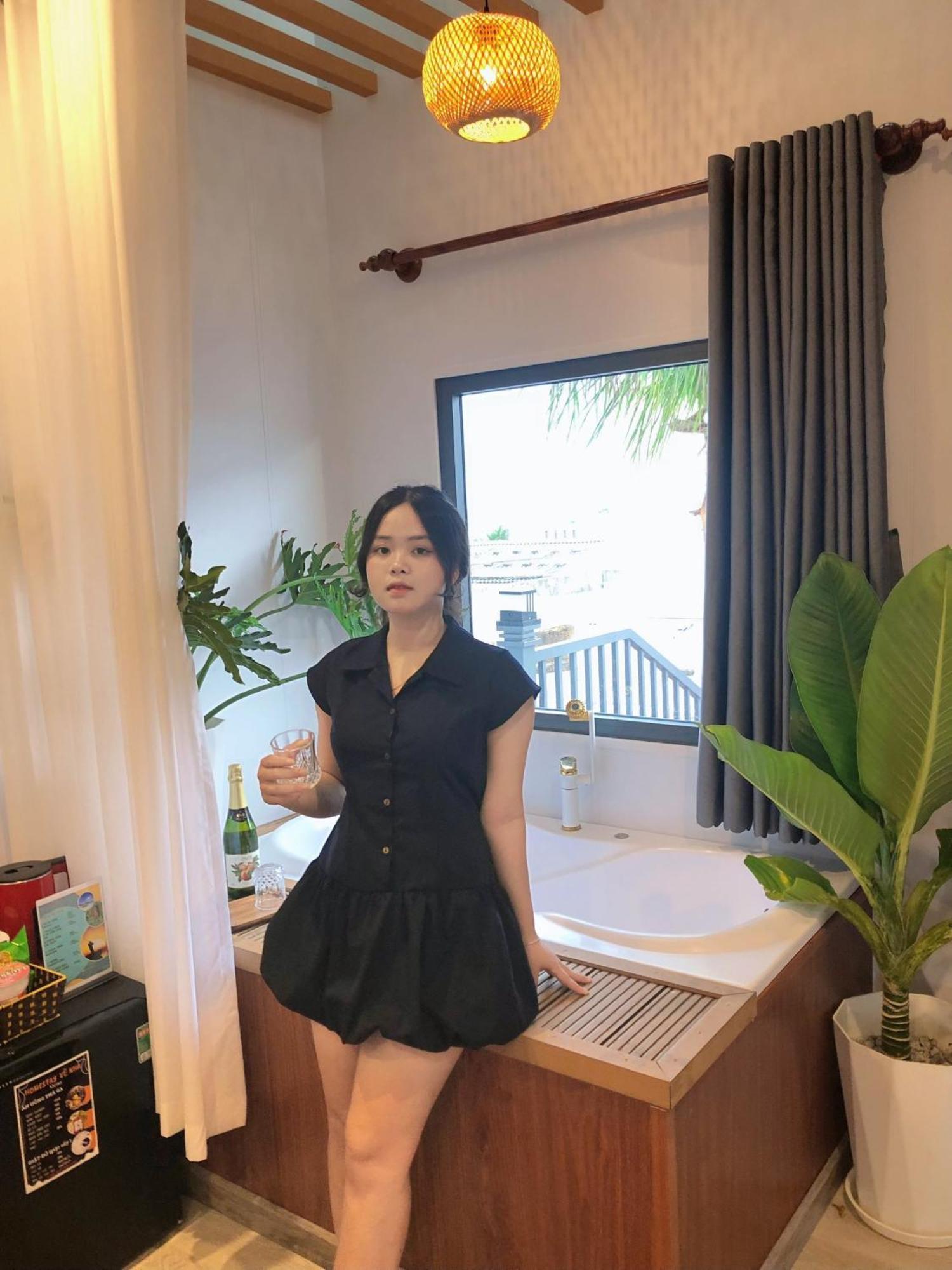 Ve Nha Homestay - Dao Phu Quy Cu Lao Thu Bagian luar foto